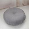 40-70cm Round Cushion Linen Cotton Seat Pad Thick Washable Cushion Meditation Mat Modern Sofa Pillow Tatami Chair Back Cushion