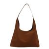 New Autumn and Winter Large Capacity Simple Shoulder Bag for Women Fashionable and Versatile Underarm Bag Temperament Gentle Commuter Tote Bag