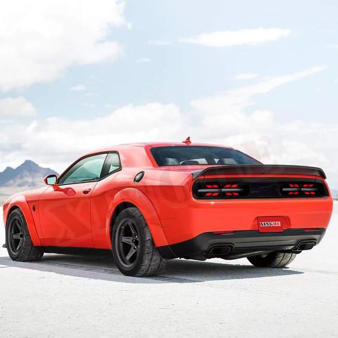 

Tail Light Tint Decal for DOD ge Challenger 2015-2023, for DOD ge Challenger Accessories, Tail Light Sticker Decal for 2024, 2023, 2022, 2021, 2020,