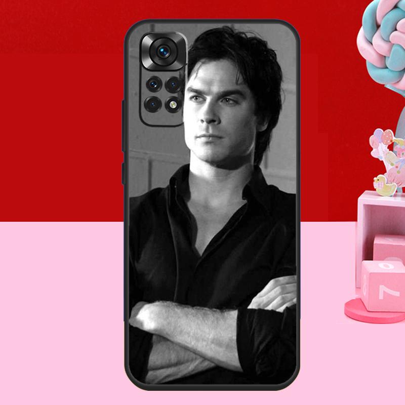 Damon Salvatore Vampire Diaries Case For Xiaomi Redmi Note 14 13 12 11 10 15 Pro Plus Redmi 15 C 13C 10C 12C 14C Soft Cover