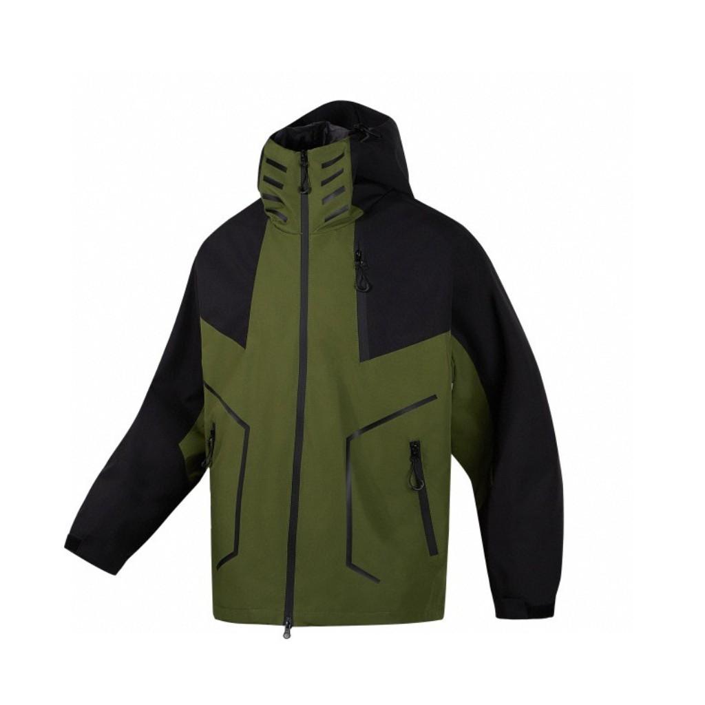 Giacca Autunnale, Giacca Casual da Uomo, Giacca da Trekking Outdoor, Giacca Singola Antivento e Impermeabile Abbigliamento da Alpinismo per il Tempo Libero