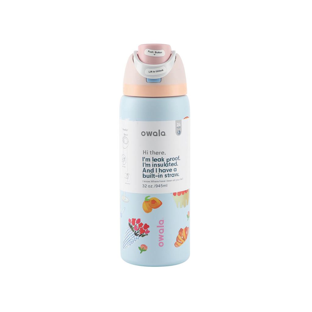Fruits Vacuum Insulated Water Bottle With 304 Steel Inner And Portable Design For Outdoor Activities