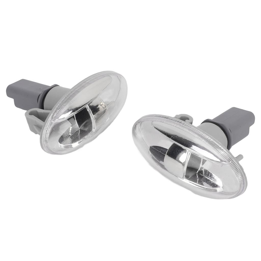 2Pcs Side Indicator Repeater Light 6325.G3 Side Marker Repeater Light Replacement for Citroen
