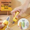 Little Yellow Duck Magnetic Unboxing Knife - Portable Serrated Pocket Tool for Opening Boxes