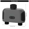 Double Port Water Timer Automatic Watering System Remote Control Irrigation Timer for Garden Greenhouse Sprinkler Timer