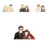 Character Adorable Cartoon Brooch Unique Alloy Pin For Personalized Style And Fashion Accessory