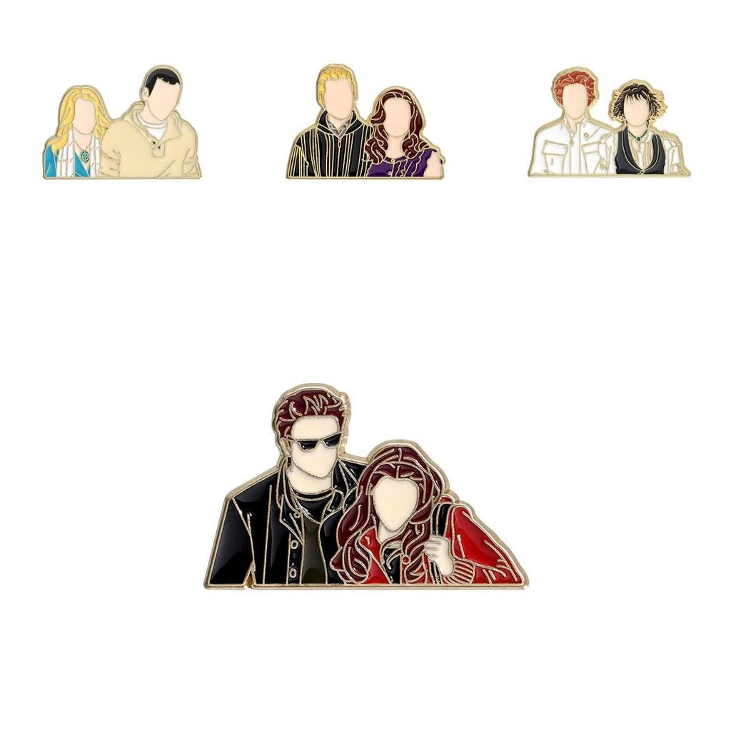 Character Adorable Cartoon Brooch Unique Alloy Pin For Personalized Style And Fashion Accessory