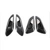For Chevrolet Trax 2024 2025 Carbon Fiber Inner Door Handle Bowl Cover Trim