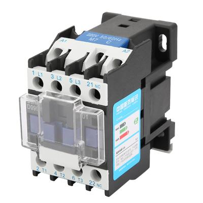 CJX2‑0901 AC-Schütz für die Schienenmontage, industrielles elektrisches AC-Schütz, 220 V, 9 A