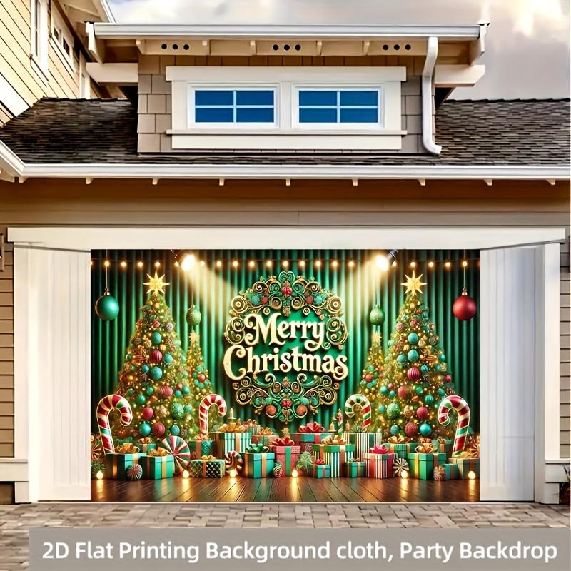 1Pcs 1pc Holiday Christmas Tree Gift Decoration Background Winter Backdrop Decorations For Photo Studio Photo Booth Christmas Pa