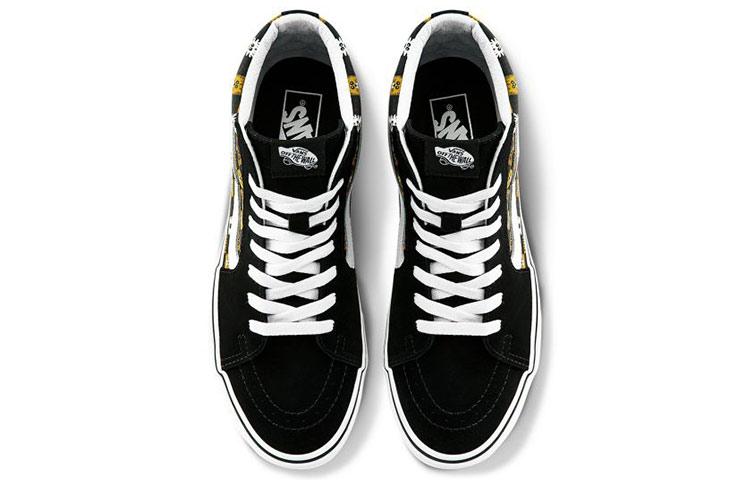 Men's Sneakers Vans SK8 HI Cartoon Black