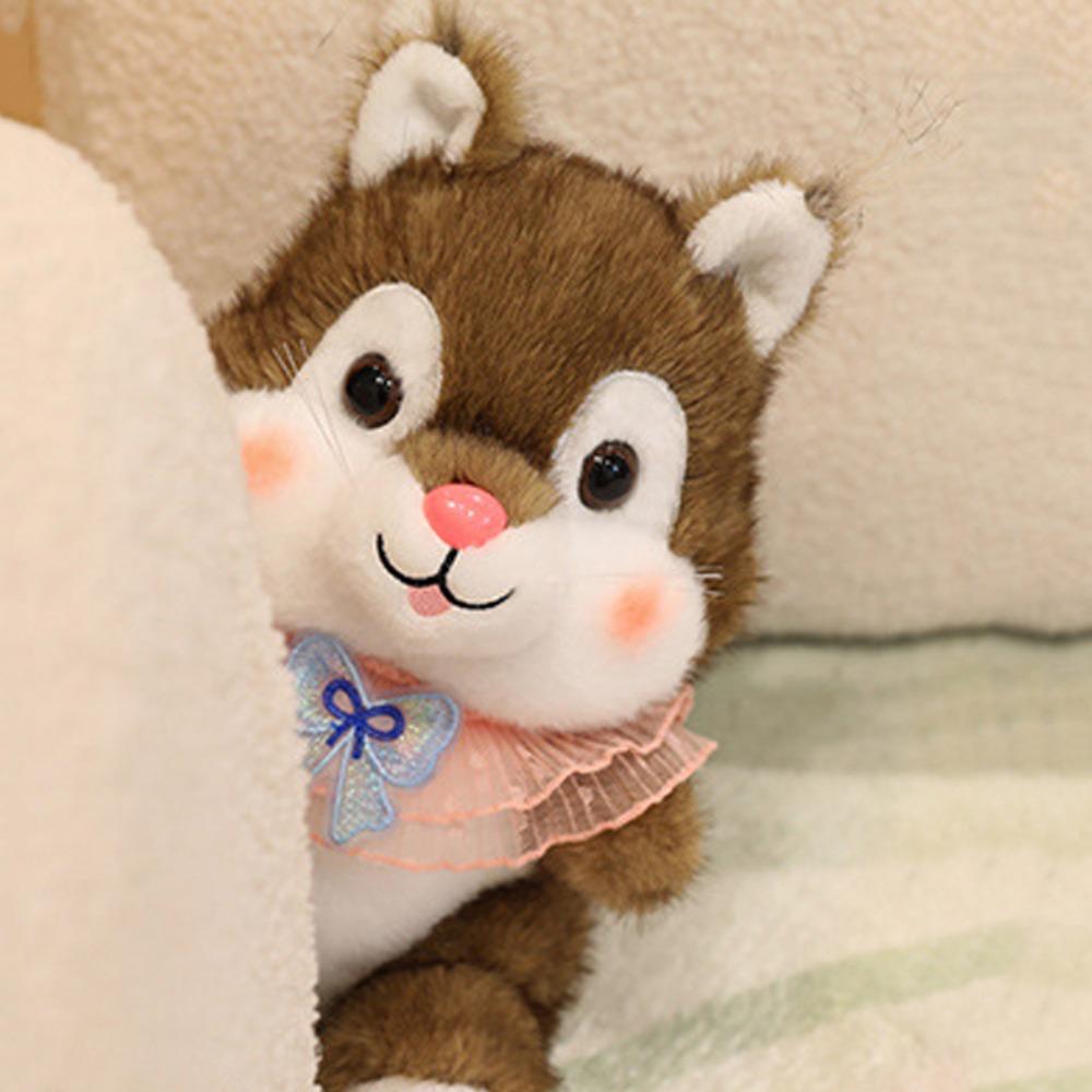 Cute Squirrel Plush Toy Animal Squirrel Plush Doll Plush Squirrel Doll Kids Birthday Christmas