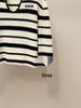Women's High-End Autumn Casual Striped Lapel Knit Sweater