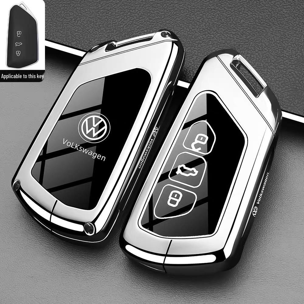 Volkswagen Lavida, Polo, Lamando, Passat, Touareg, Tiguan, Teramont, Touran Schlüsselhülle und Autoschnalle.