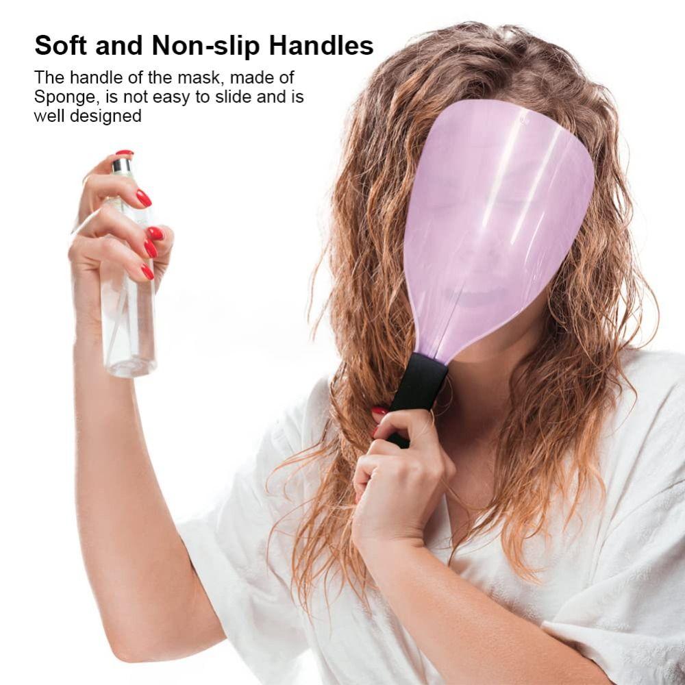 Lightweight Barber Salon Shield Reusable Makeup Protector Hairdressing Protector  Hairdressing