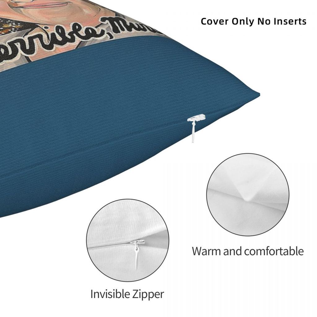 Muriel'S Wedding You'Re Terrible Muriel Square Pillowcase Polyester Linen Velvet Creative Zip Decorative Sofa Cushion Cover