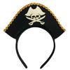 Fun Headbands Halloween Pirate Eyepatch for Party Glitter Headwear Photo Props