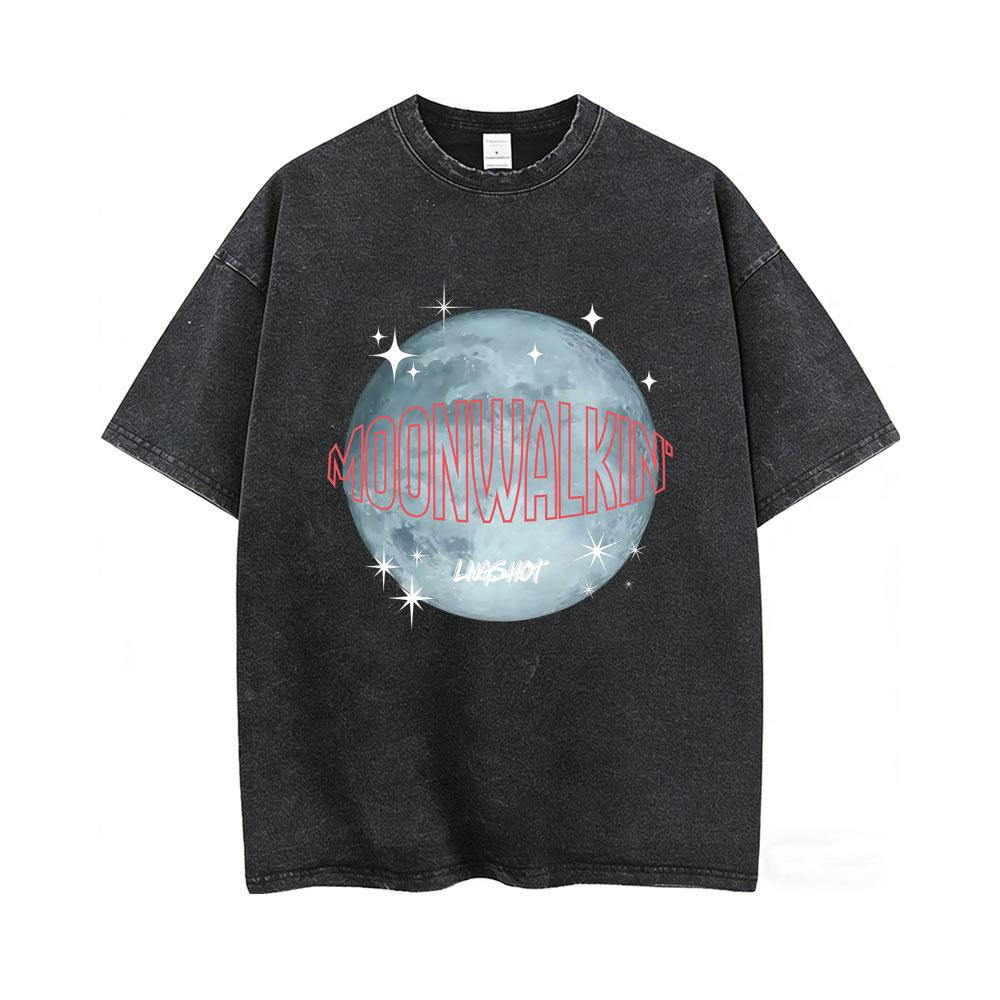 Washed Vintage Korean Band Lngshot 4SHOBOIZ MIXTAPE Shot Callers Album 2026 Tshirt Fans Gift Men Women Kpop Fashion Trend Tees S