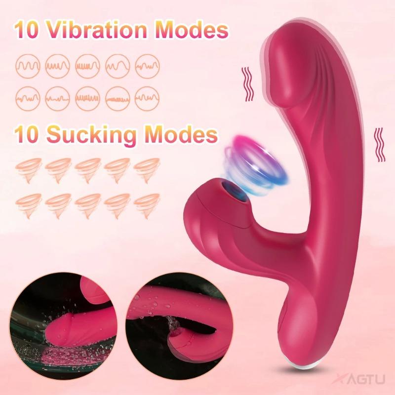20 Modes Clitoral Sucking Vibrator Female Vibrating Oral Sex Suction Clitoris Stimulation Women Masturbation Erotic Sex Toys