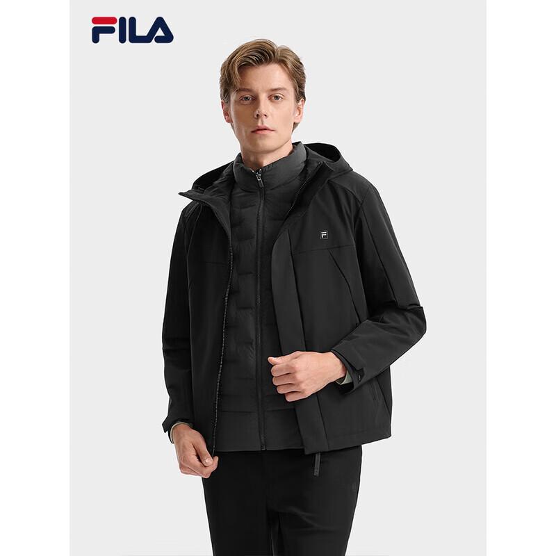 FILA Men s Casual Hooded Woven Jacket 2XL