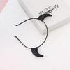 Devil Horned Headband for Theme Party Stage Performances Halloween Hairhoop Adult Cosplay Hairband Carnivals Headpieces