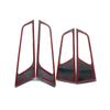 For Hyundai Tucson 2015 2016 2017 2018  Accessories Car ABS Interior 4pcs Carbon Fiber Texture Door Bowl Frame Trim