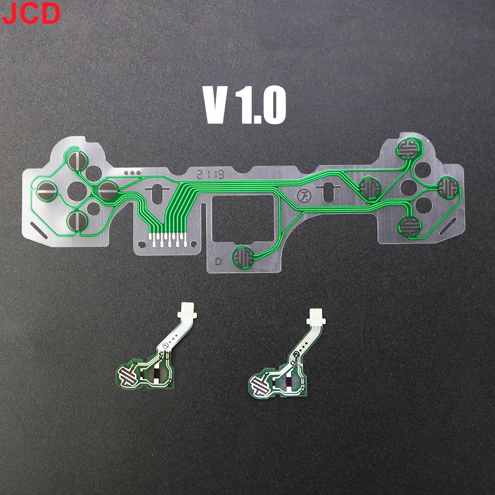 JCD 1pcs For PS5 Button Ribbon Circuit Board For PS5 V1 V2 Controller Replacement Conductive Film Keypad Flex Cable