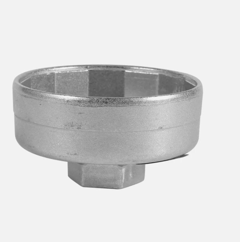 1pc Universal 14 Slot 64.5 Mm Oil Filter Wrench Cover Shell Tool Remover Car Repair Tool