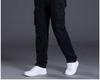 Men's Versatile Multi-Pocket Work Pants - Spring/Autumn, Straight, Loose, Wear-Resistant, Outdoor Labor Protection Pants