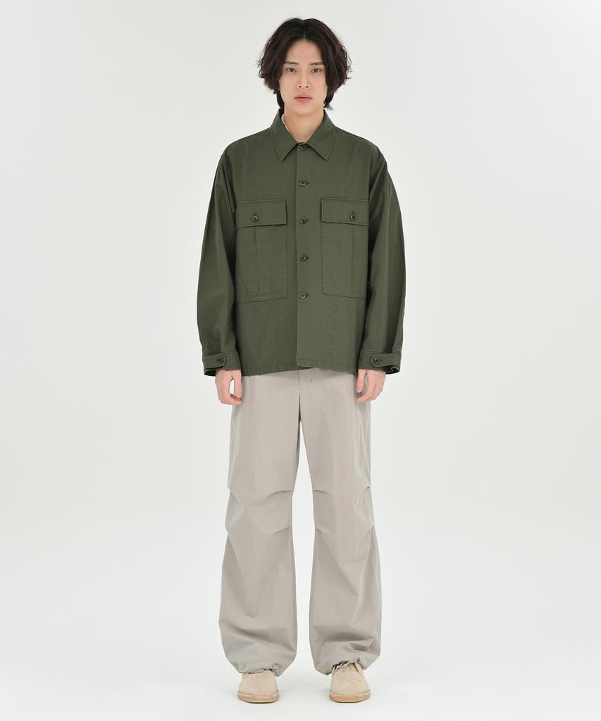 Brownyard Military Shirt Jacket, Olive