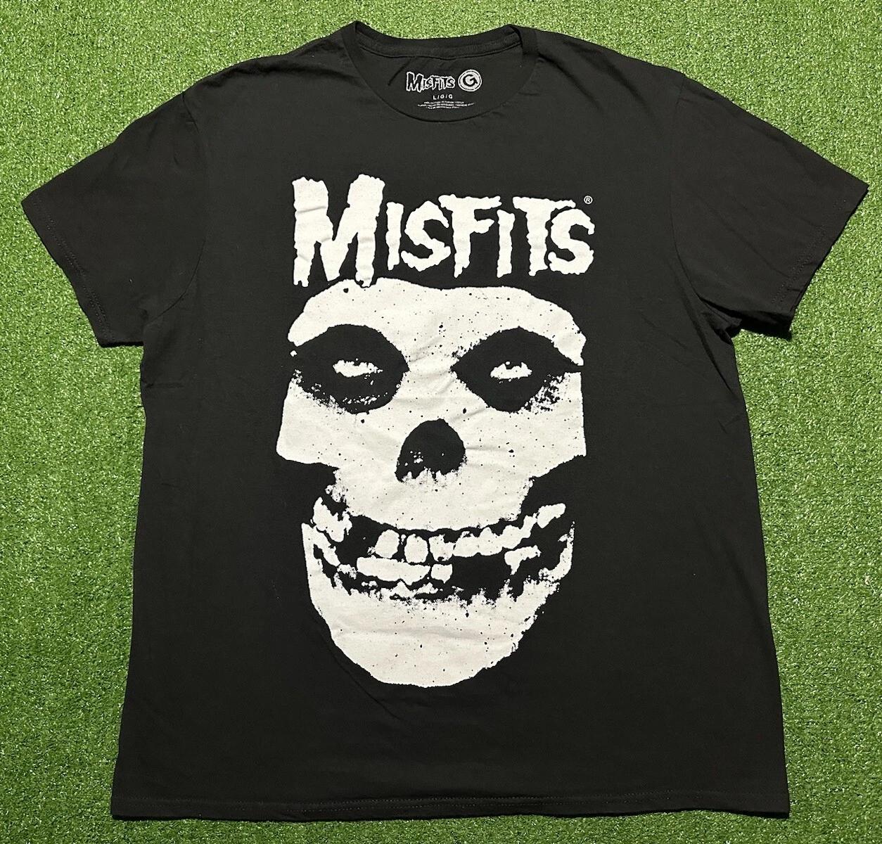 The Misfits Rock Band T Shirt Adult Size Large 2XL