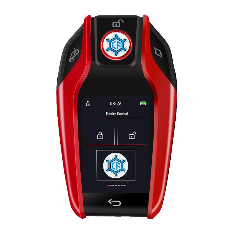 CF618 Car Remote LCD Smart Key with OBD Keyless Entry, 60-Day Standby