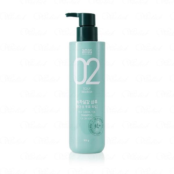 

AMOS Green Tea Real Shampoo for Normal to Dry Hair 500g_A000401_11018385_587912