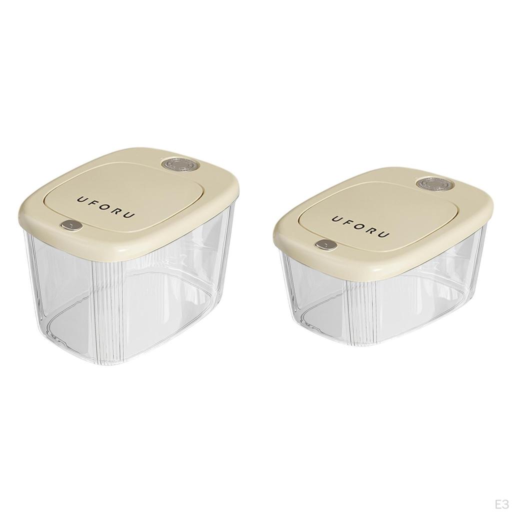 Food Rice Container Flour and Sugar Sealed Airtight Containers for Baking Cereal