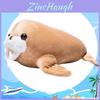 Soft Plush Stuffed Animal Walrus Pillow For Bedroom Or Office Decor