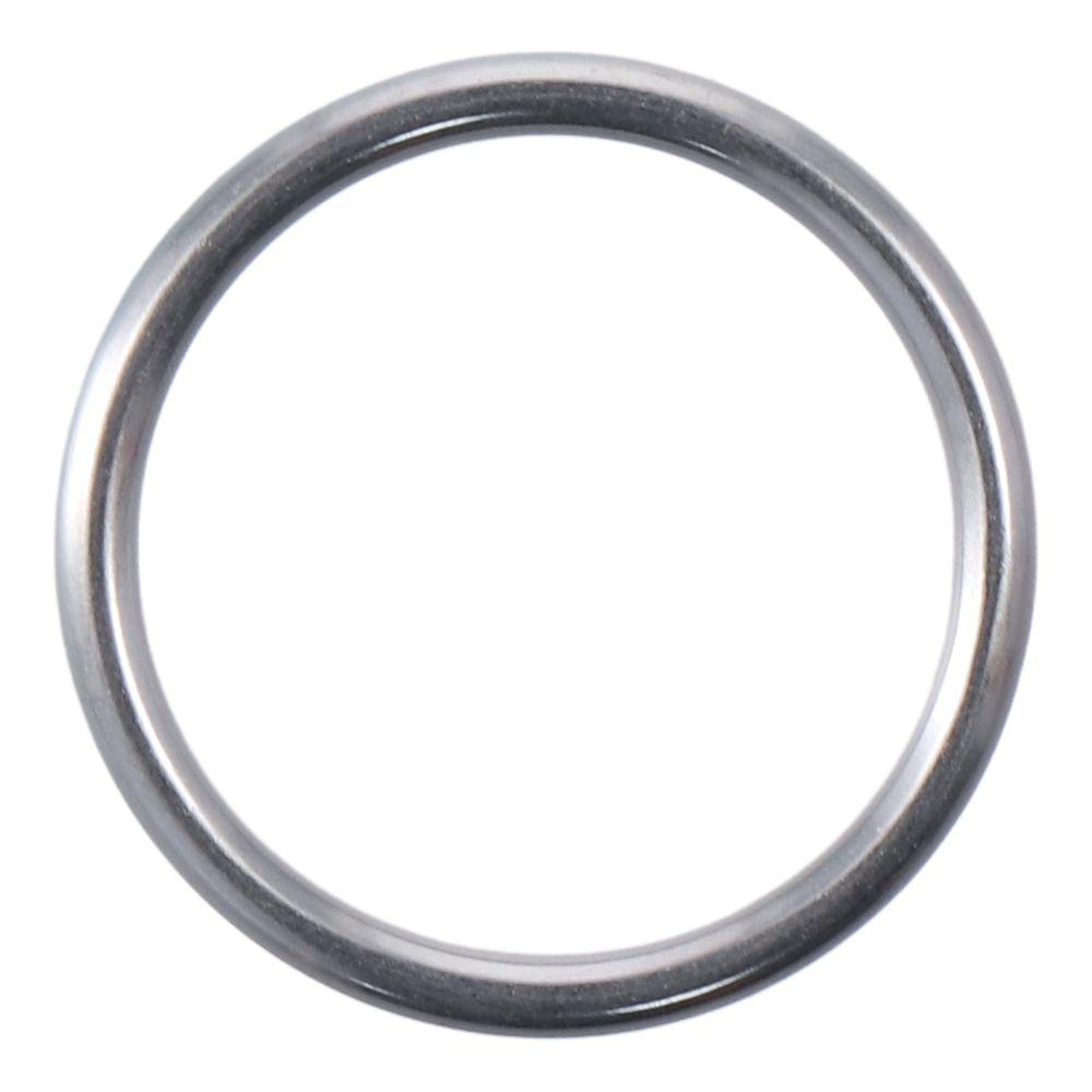 1Pc Rustproof 45mm Welded Steel Rings 304 Stainless Steel O-circle Ring Hang Round Ring Diving Pet Accessory