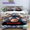 Ferdinand Pattern Bedding,Quilt Set Quilt Cover Pillowcase Home Birthday Gift (1 * duvet cover + 2 * pillowcase, without core)
