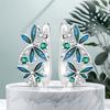 S925 Sterling Silver Blue Green Dragonfly Earrings Hoop Earrings Women Jewelry Original Trendy Anniversary Gifts