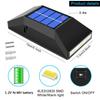 Solar Outdoor Waterproof LED Landscape Wall Light Up Down Garden Courtyard Decorative Lighting