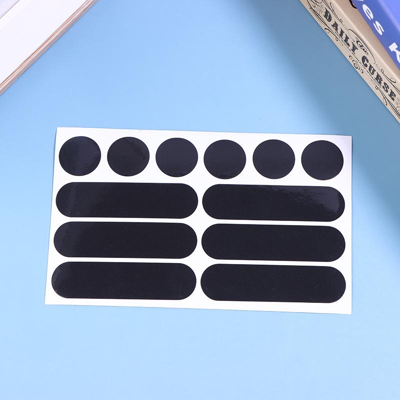 New Sale Motorcycle Helmets Invisible Black Reflective Stickers Simple And Effective Reflective Tape For Helmets Bikes