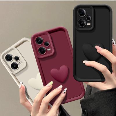Liebesherz Silikon Kameraobjektiv Schutzhülle für Xiaomi Redmi Note 12 Pro Plus speed 4G 5G Handyhülle