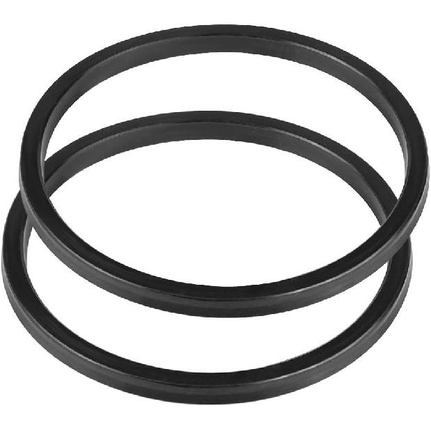 Tire Changer Seals, Rubber Bead Sealer for Tires, Bead Breaker Cylinder Seals, Bead Breaker Loosener for Tire Changer Machine Air Cylinder, 186mm / 186mm