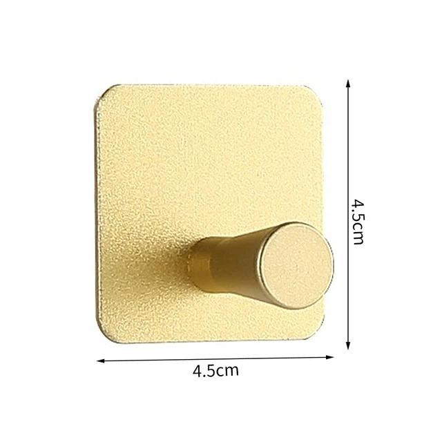 Self Adhesive Wall Hooks Door Key Holder Clothes Coat Hanger Bathroom Towel Holder Kitchen Storage Rack Shelf Bag Organizer