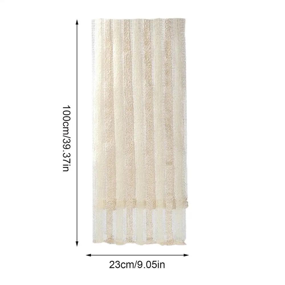 

Відлущувальна мочалка Скраб для тіла Рушник-скраб Жорсткі мочалки Багаторазова мочалка-люфа Відлущувальна мочалка для ванни та душу зелений