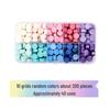 Sunflower Sealing Wax Granules In Transparent Box - Grid-Style Set with 10/15/24 Colors for Stamps
