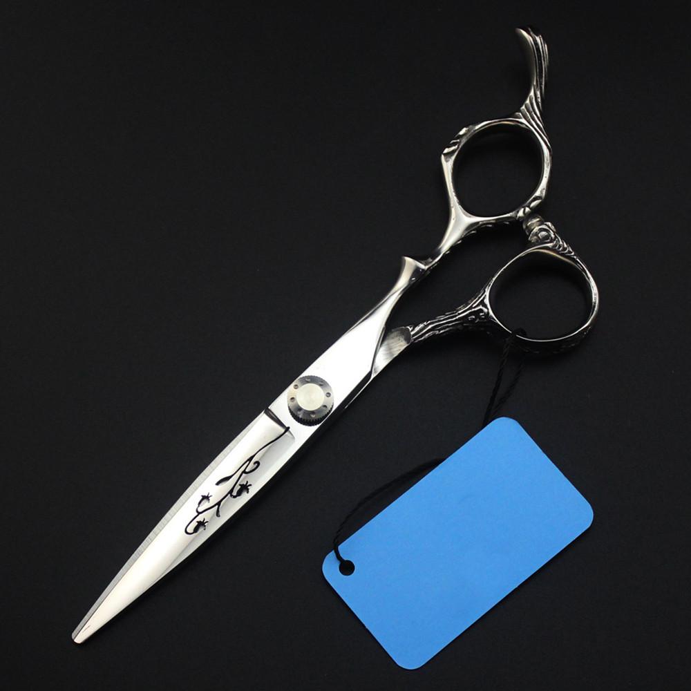 Professional 6 '' Hollow Scissor Dragon Hair Scissors Haircut Thinning Cutting Shears Hairdressing Scissors