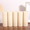 1/3/5/10 Piezas Tubos de Cartón Kraft Contenedores Redondos de Papel Kraft Para Lápices Lata de Té Café Cosméticos Manualidades Regalo