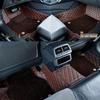 Premium Nappa Leather Full Surround Floor Mats for BYD Models: Qin, Seal, 06, Tang, Song, Han, Dolphin, Destroyer.
