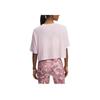 Under Armour Meridian Casual Fashion Simple Versatile Short Sleeve Drop Shoulder T-Shirt Women Tops 6000860-647