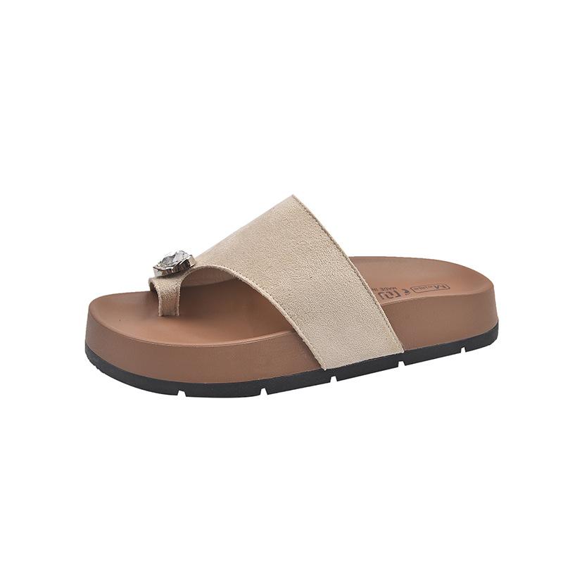 Going Out Half-drag Sandals for Women To Wear In the Spring and Summer of 2025, the New Fashion One-pedal Cover, Soft-soled Cool Slippers Tide
